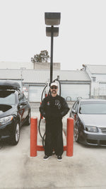 Load image into Gallery viewer, Heavy Hitters Cherry Bomber Jacket