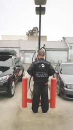 Load image into Gallery viewer, Heavy Hitters Cherry Bomber Jacket