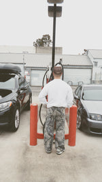 Load image into Gallery viewer, Double Knee Baggy Camo Carpenter Pants
